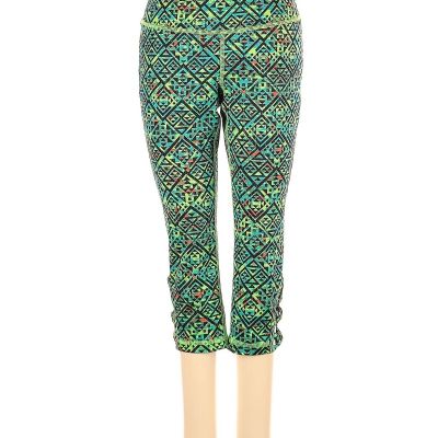 Exertek Women Green Leggings M Petites